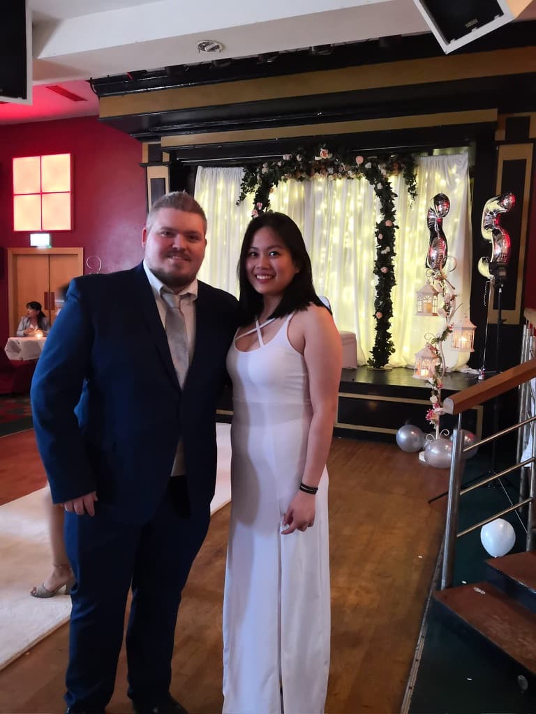 Celebrating with family